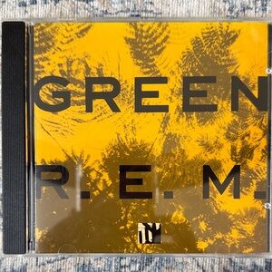 Warner Bros. Green and Black CD Case